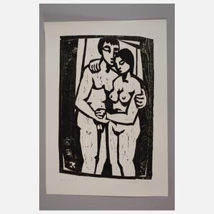 Josef Richter, "Liebende stehend II"