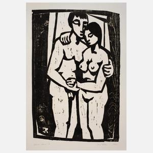 Josef Richter, "Liebende stehend II"