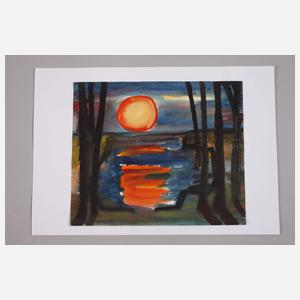 Josef Richter, Abend am See