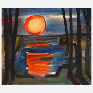 Josef Richter, Abend am See