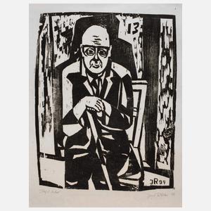 Josef Richter, Portrait "Prof. C. Michel"