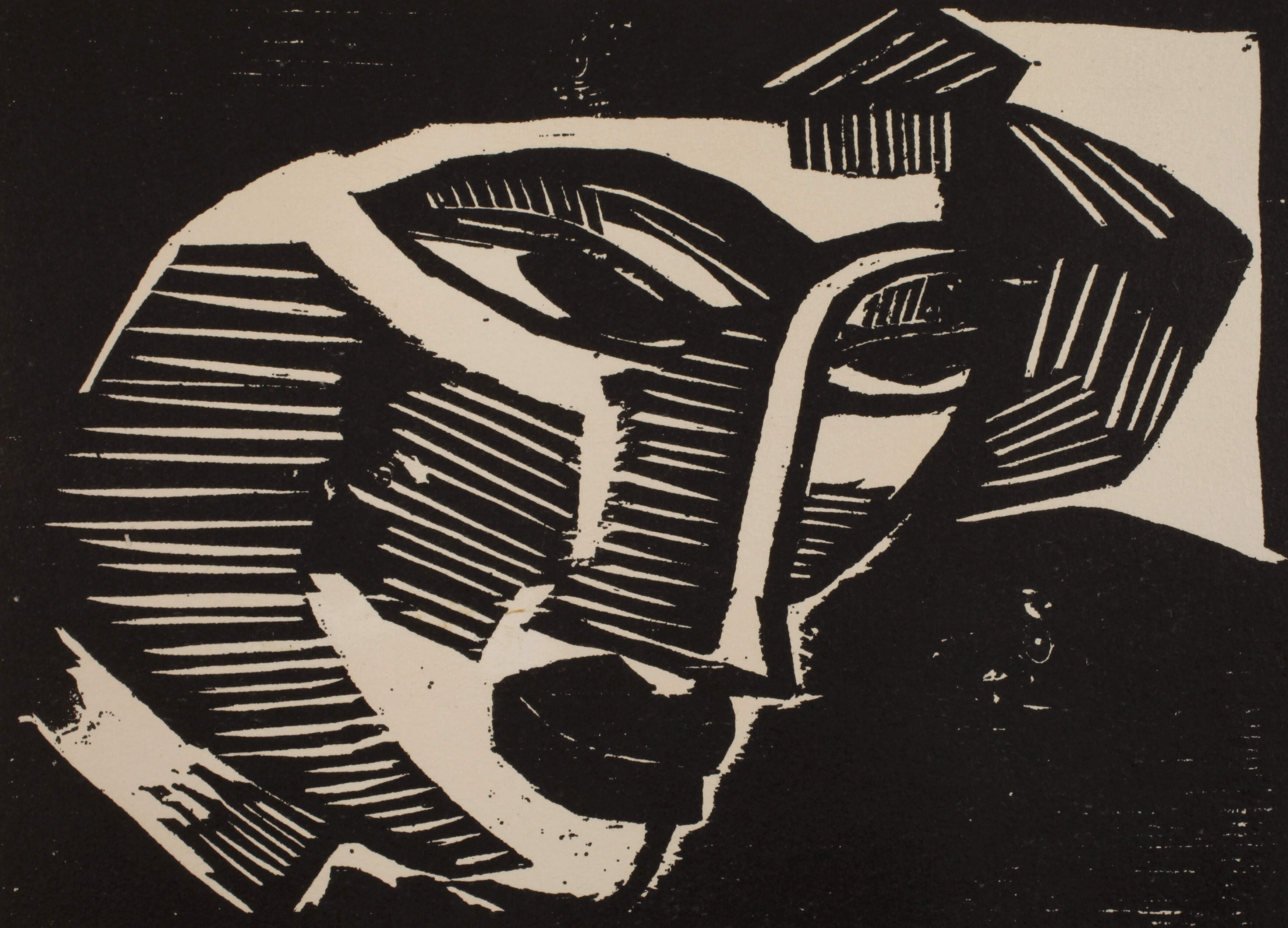 Prof. Karl Schmidt-Rottluff, Frauenkopf