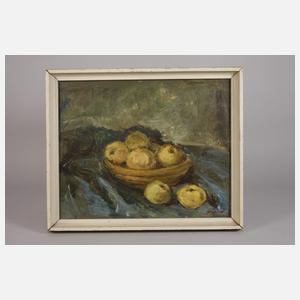 Willy Seybold, Stillleben mit Äpfeln