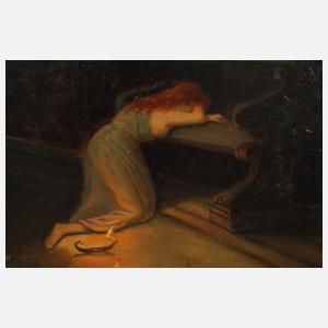 Ernst Oskar Simonson-Castelli, Trauernde Psyche