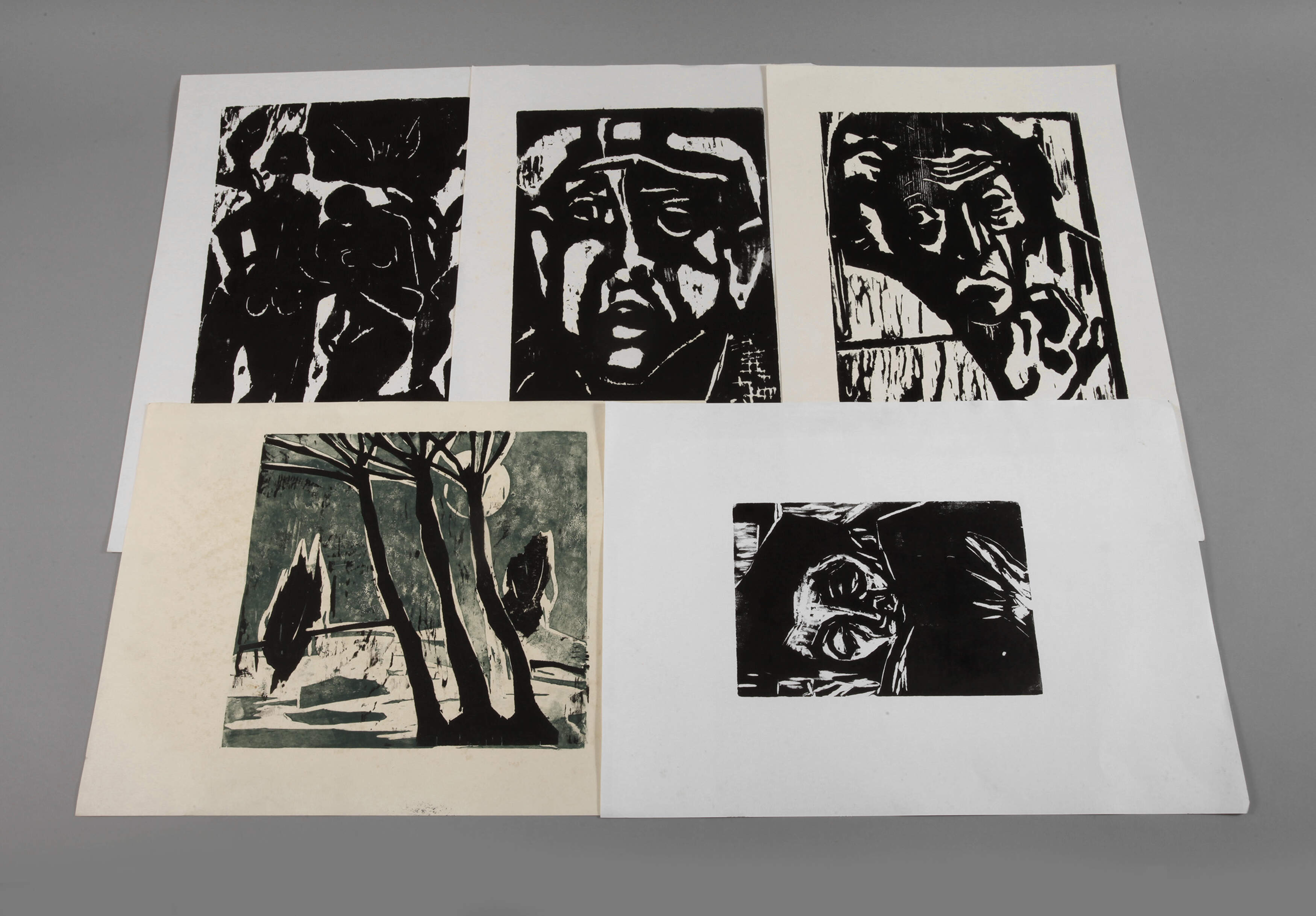 Heinz Tetzner, Konvolut Holzschnitte