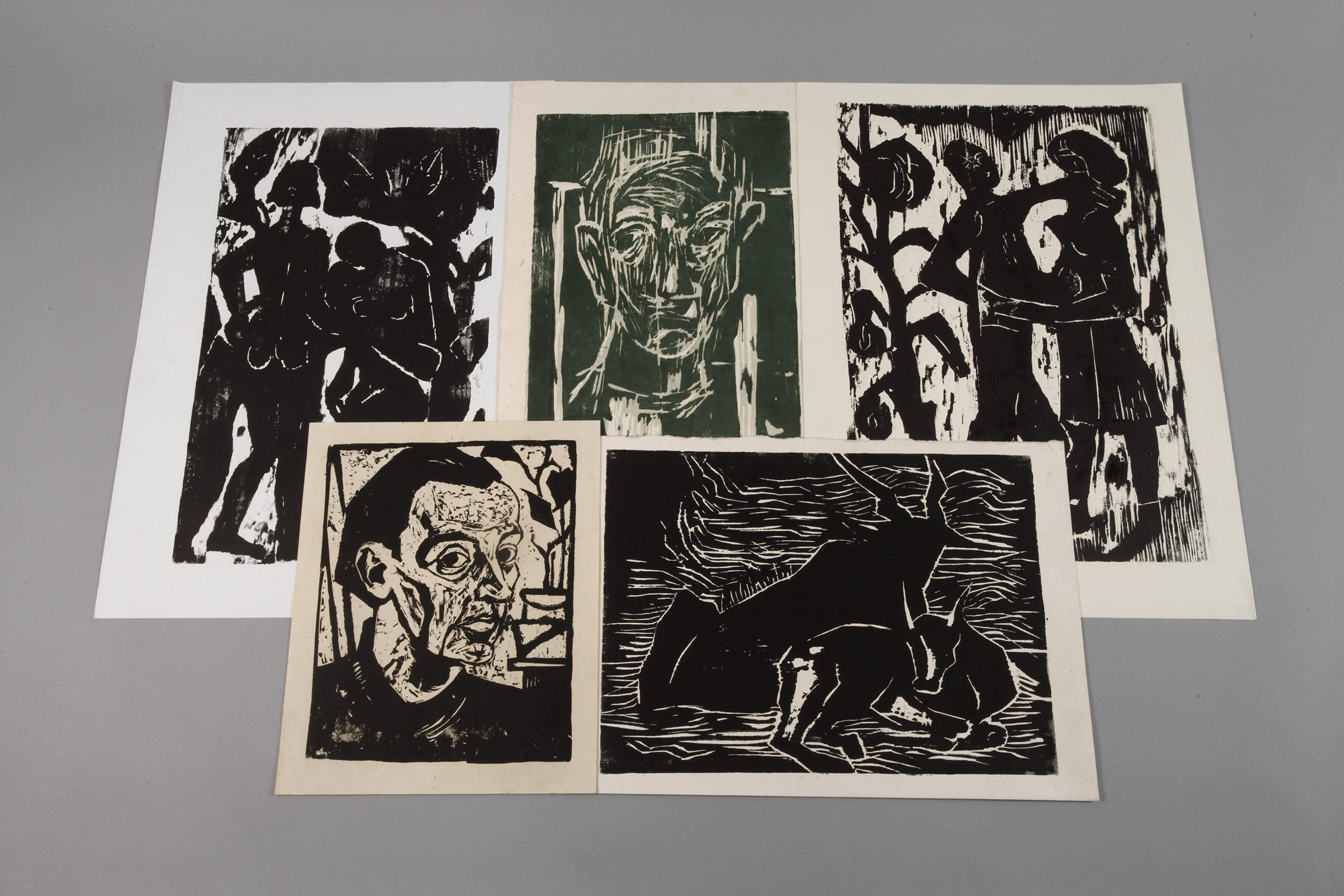 Heinz Tetzner, Konvolut Holzschnitte