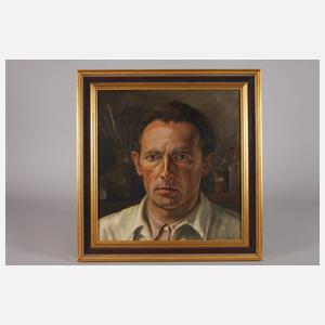 Alfred Tröger, Selbstportrait