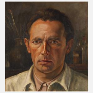 Alfred Tröger, Selbstportrait