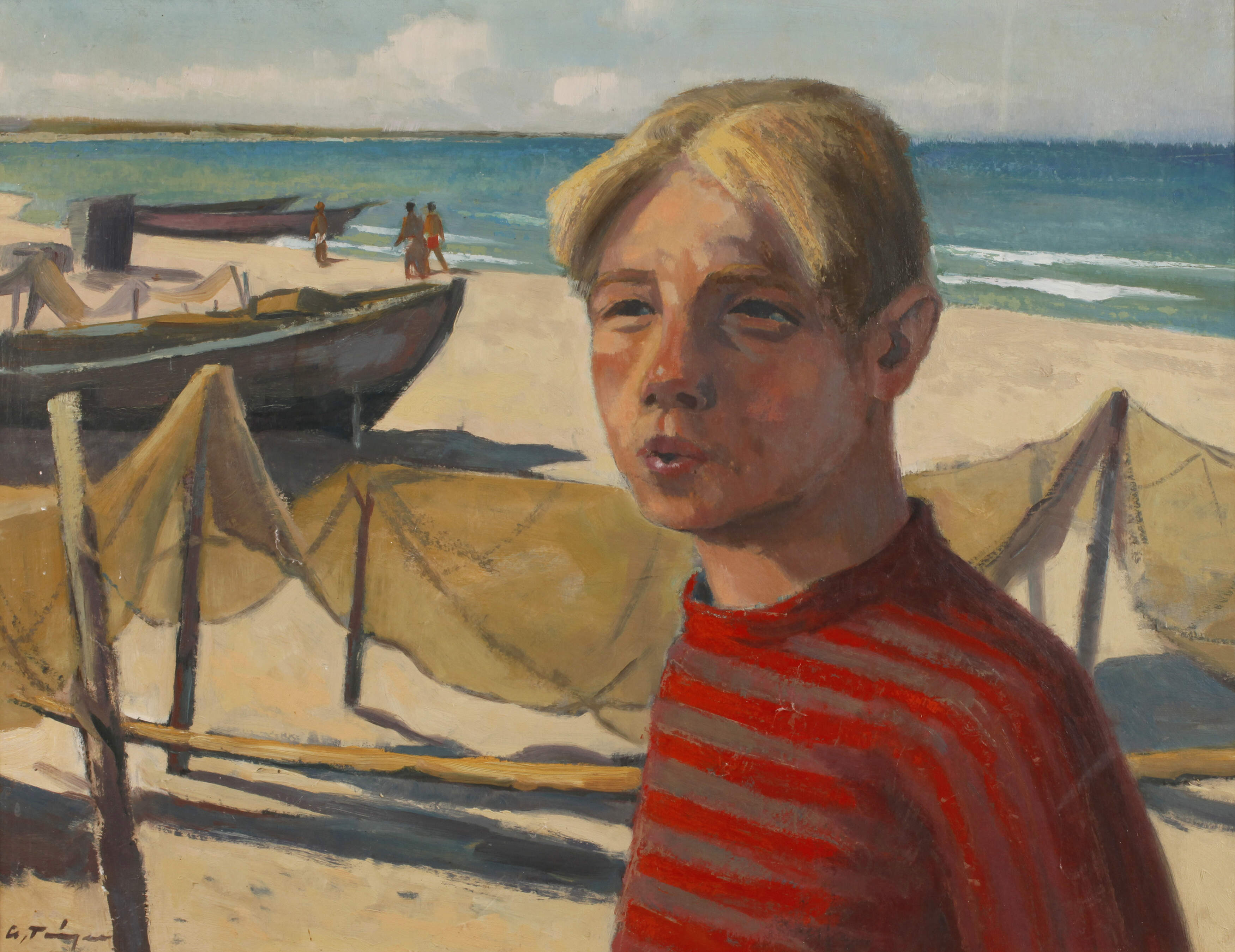 Alfred Tröger, "Fischerjunge"