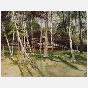 Alfred Tröger, Blick in den Wald