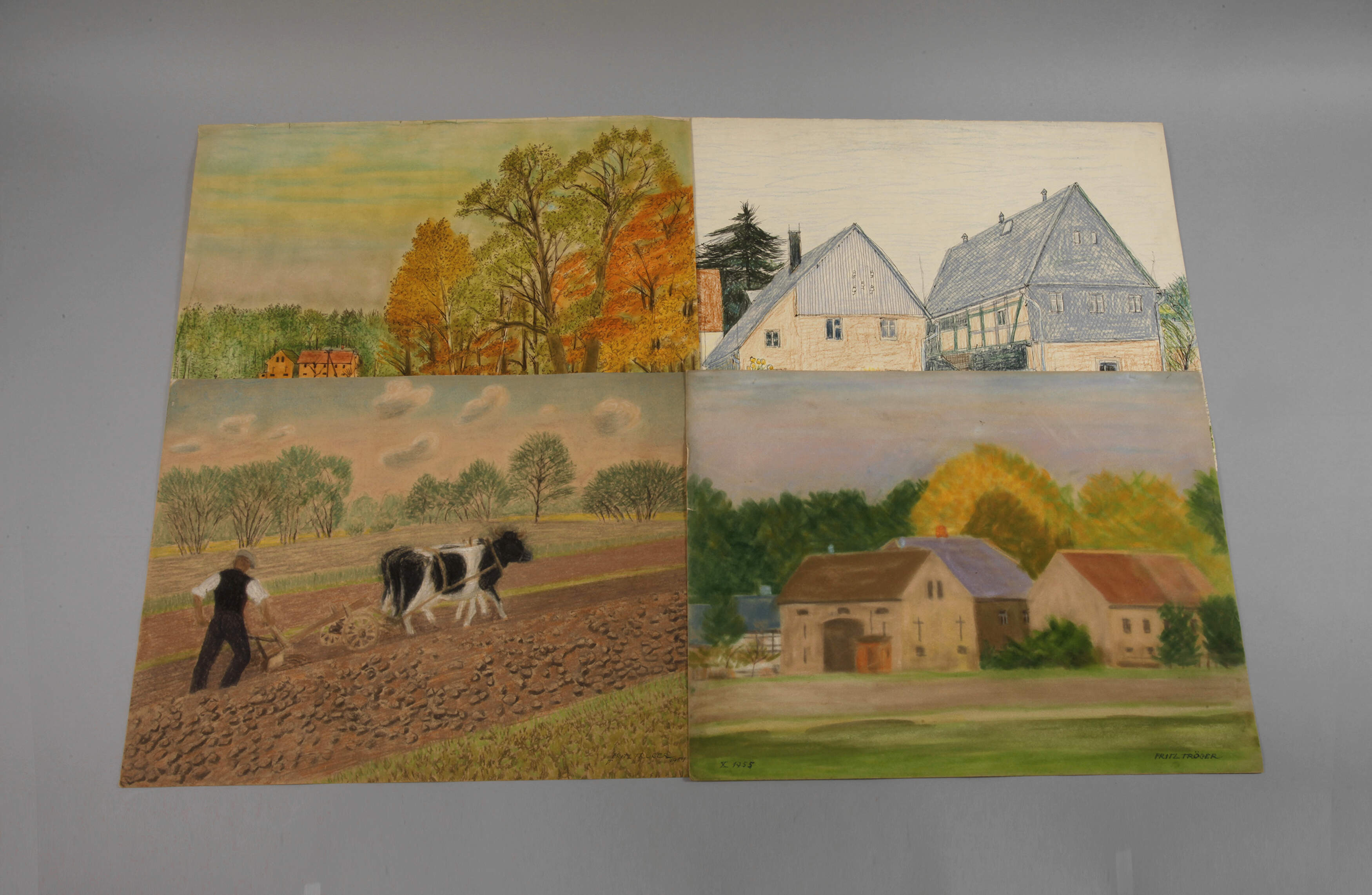 Fritz Tröger, Zeichnungskonvolut