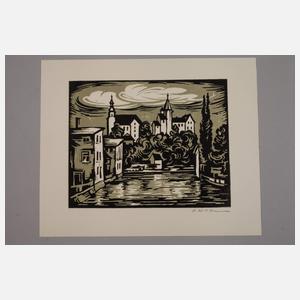 Hans Weiß-Aue, Konvolut Lineolschnitte