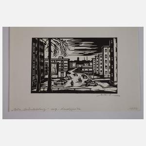 Hans Weiß-Aue, Konvolut Lineolschnitte