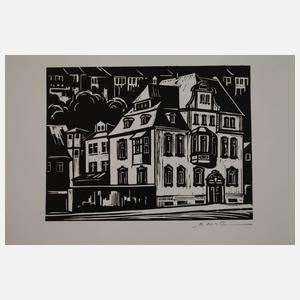 Hans Weiß-Aue, Konvolut Lineolschnitte