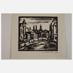 Hans Weiß-Aue, Konvolut Lineolschnitte