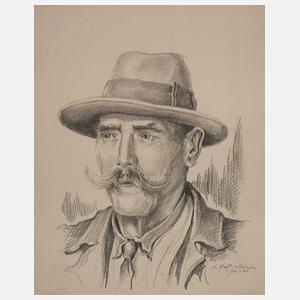 Hans Weiß-Aue, Herrenportrait