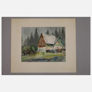 Hans Weiß-Aue, "Regentag..."