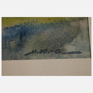 Hans Weiß-Aue, "Regentag..."