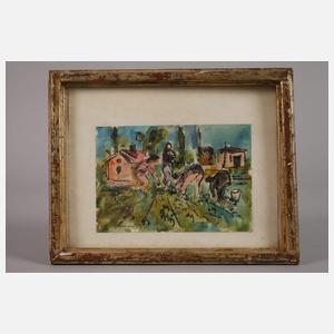 Albert Hennig, Frauen bei der Ernte