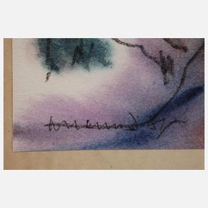 Albert Hennig, Winterabend