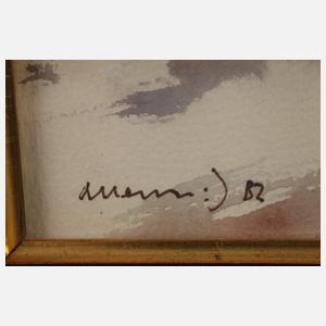 Albert Hennig, Winterabend