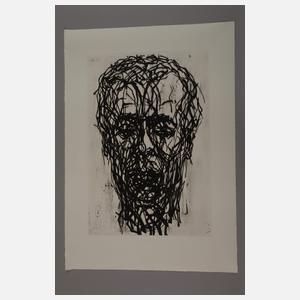 Prof. Max Uhlig, Frontalportrait