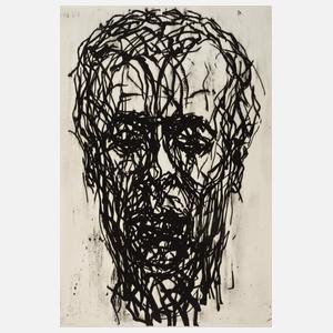 Prof. Max Uhlig, Frontalportrait