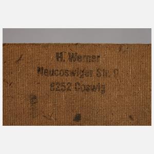 Prof. Heinz Werner, Blumenstillleben