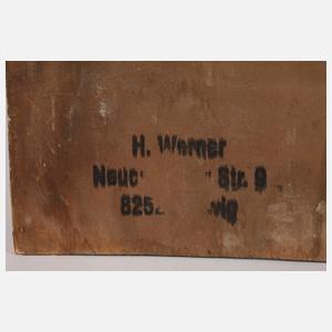 Prof. Heinz Werner, Nachts an der Küste