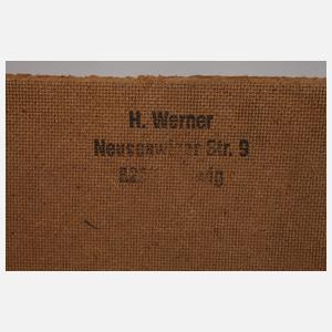 Prof. Heinz Werner, Dame mit Hut