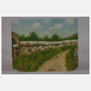 Prof. Heinz Werner, Sommerlandschaft