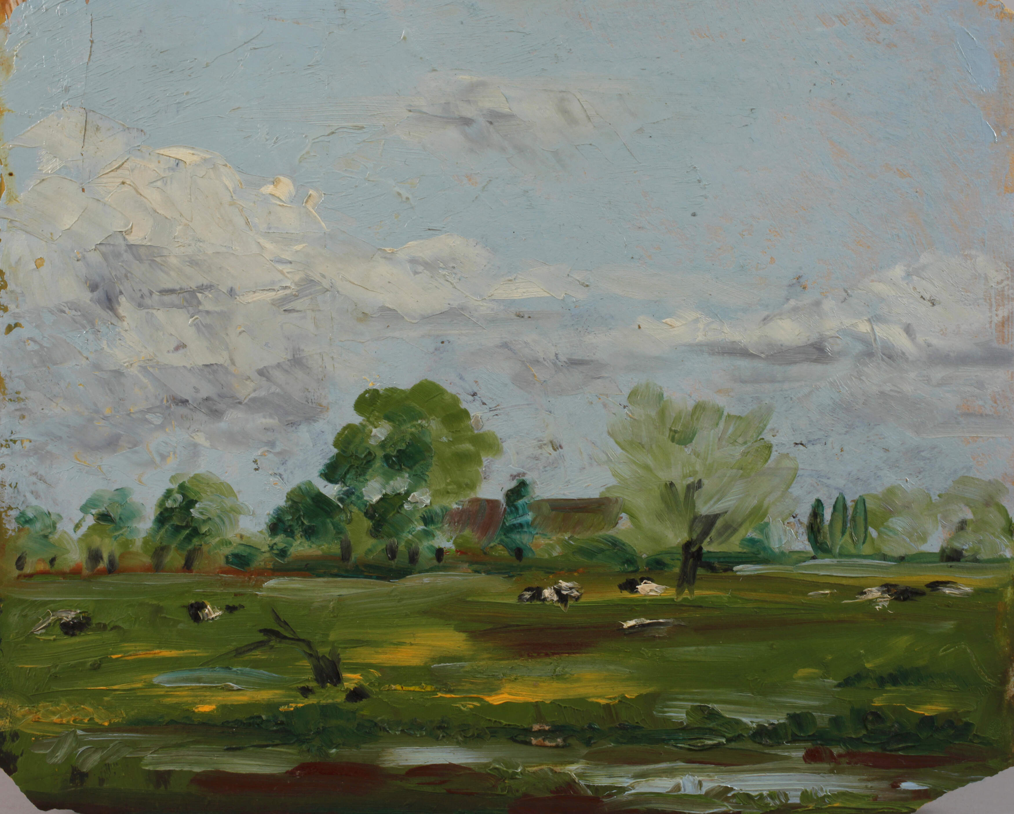 Prof. Heinz Werner, Sommerlandschaft