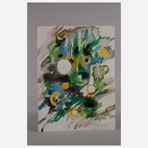 Prof. Heinz Werner, Abstrakte Komposition