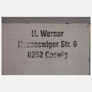 Prof. Heinz Werner, Abstrakte Komposition