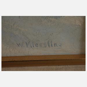 W. Kiessling, Fuchs im Winterwald