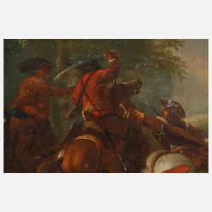 Kämpfende Reiter