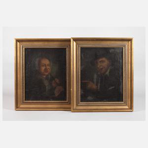 Musizierendes Bauernpaar