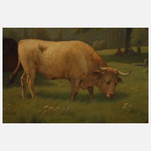 Honoré Delaroche, attr., Bukolische Landschaft