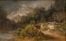 Johann Jacob Dorner d. J., attr., Alpenlandschaft