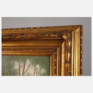 Carl Duxa, attr., Stelldichein am Brunnen