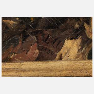 Paar Gemäldependants nach Friedrich Gauermann