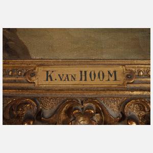 Kirk van Hoom, attr., "Motiv aus dem Haag"