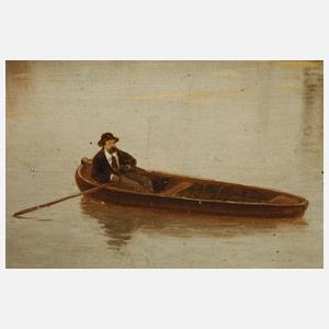 Louis Jambers, Einsamer Ruderer