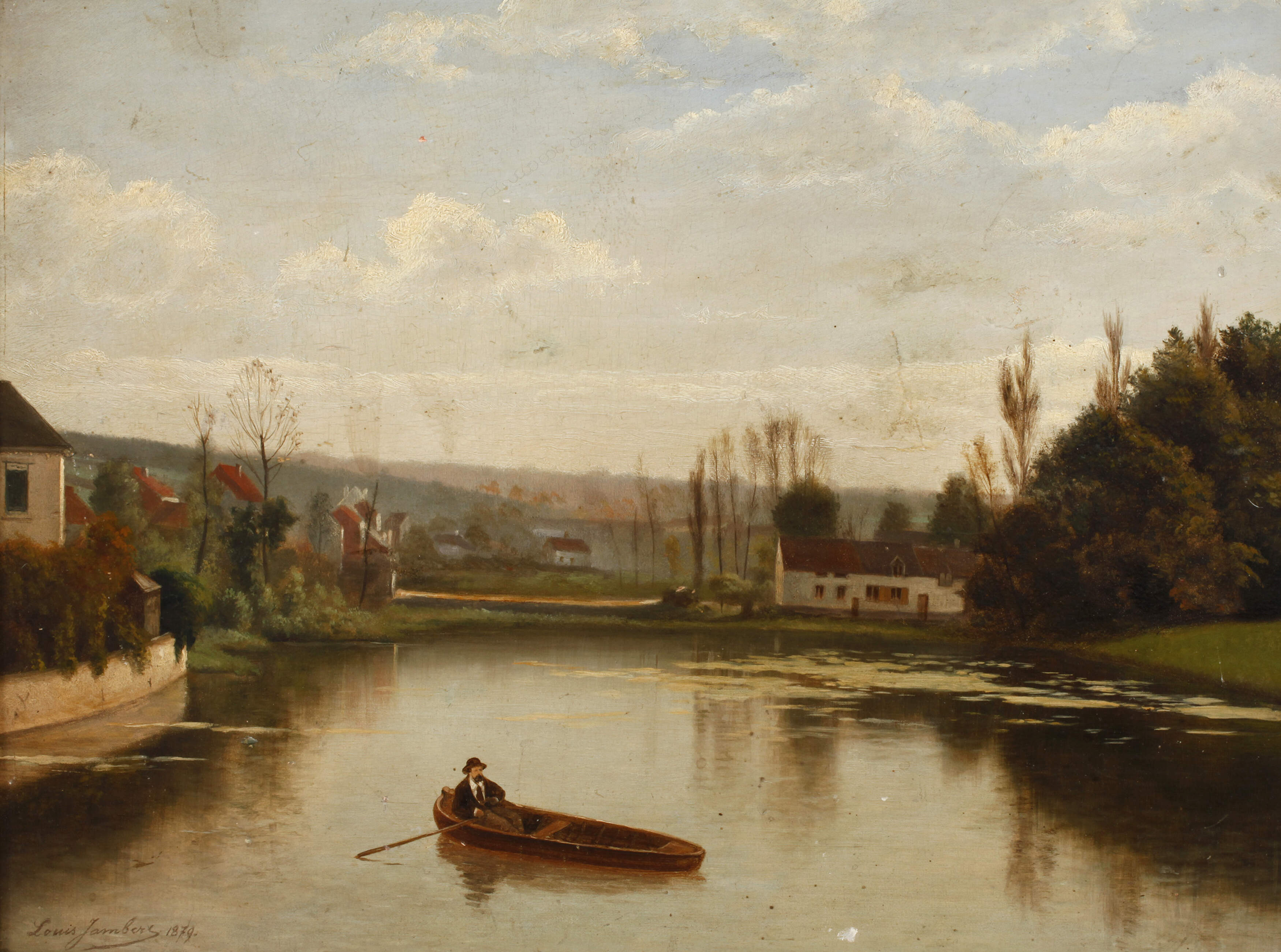 Louis Jambers, Einsamer Ruderer