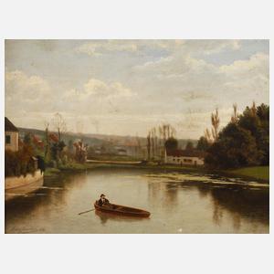 Louis Jambers, Einsamer Ruderer