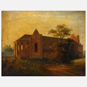 Julie Matton, attr., Kloster Chorin bei Eberswalde