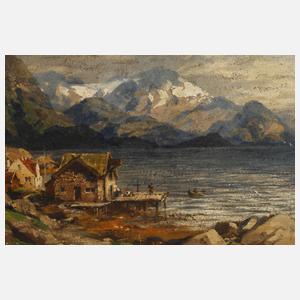 Carl August Oesterley Junior, "Am Saltenfjord"
