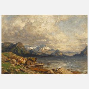 Carl August Oesterley Junior, "Am Saltenfjord"