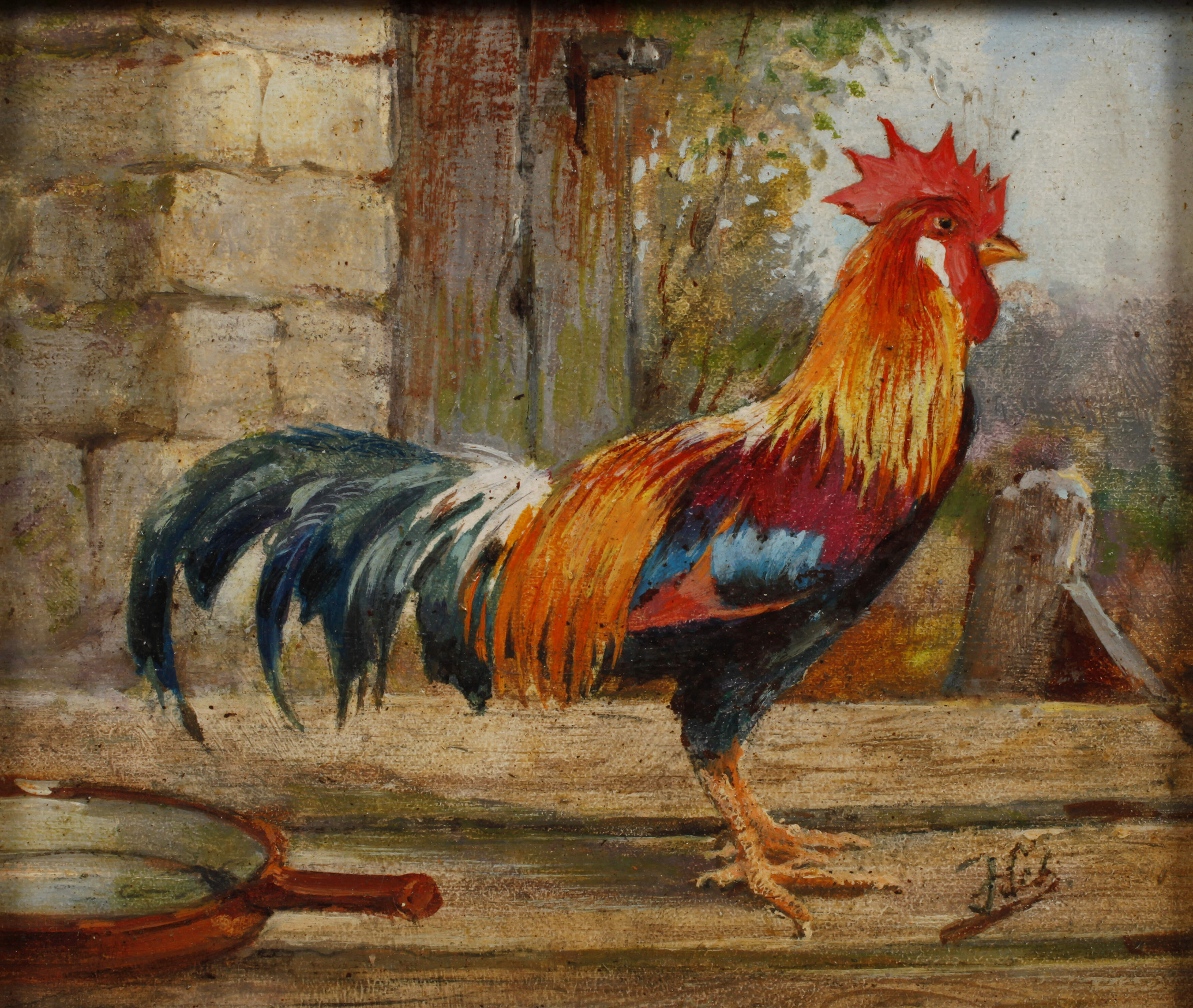 Julius Scheuerer, Hahn