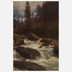 Traugott Schiess, Gebirgslandschaft